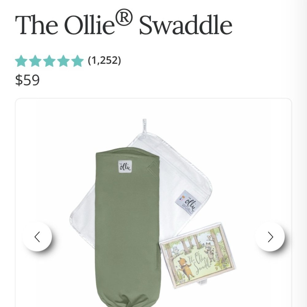 The Ollie Swaddle - Green Kids Pajamas Sleep Sack